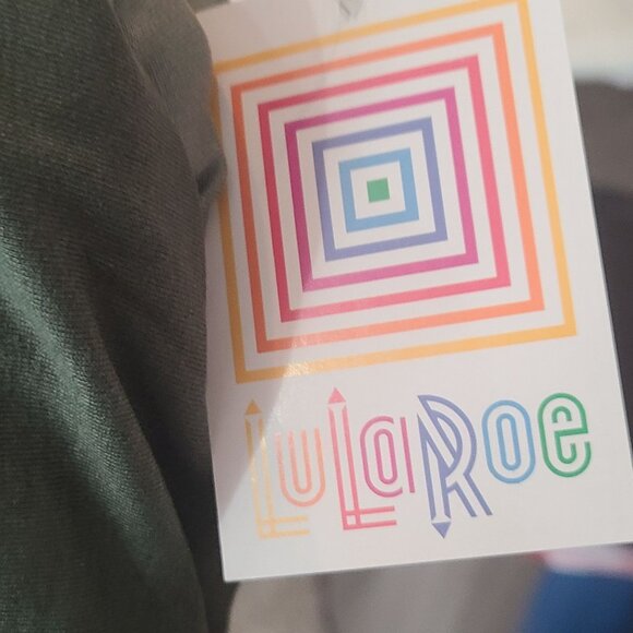 NEW LuLaRoe 3XL Green to White Ombré Slinky Rayon Fabric Maxi Skirt Dress - Picture 10 of 10